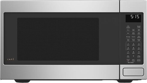 Café CEB515P3NDS Countertop Convection Microwave Oven, Broil, Auto-Cook, Roast, Defrost, Warm, Scan-to-Cook WiFi-Connectivity, 1000 Watts, Smart Home & Kitchen Essentials, New 1.5 Cu. Ft, Matte Black in Kuwait