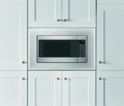 Café CEB515P3NDS Countertop Convection Microwave Oven, Broil, Auto-Cook, Roast, Defrost, Warm, Scan-to-Cook WiFi-Connectivity, 1000 Watts, Smart Home & Kitchen Essentials, New 1.5 Cu. Ft, Matte Black in Kuwait
