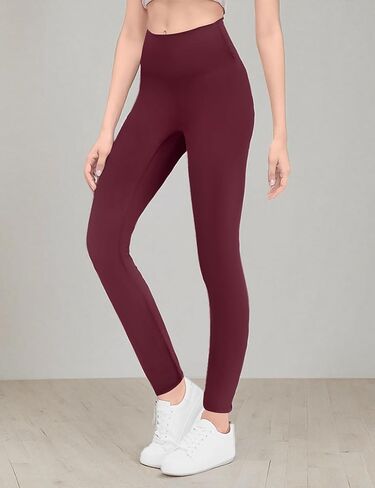 Gnainach Girls Running Pants High Waisted Soft Comfy Elastic Compression Yoga Leggings for Toddler Kids Teens Dance Workout in Kuwait