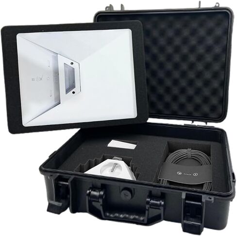 Traveling Carry Case for Starlink Mini, Storage Organizer Bag Fits with Starlink Mini Dish & Accessories - Lightweight & Durable Case Easy to Carry for Outdoor Camping and RV Trips in Saudi Arabia