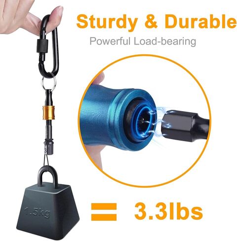 Stocking Stuffers for Men Bit Holder Tools Gifts for Men Gifts Christmas Screwdriver Drill Bit Holder Keychain 1/4 Hex Shank Socket Impact Extension Bar Cool Stuff Gadgets Idea Gifts for Dad Adult Him in Saudi Arabia