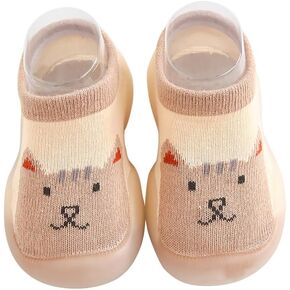 Toddler Baby Sock Shoes Infant Boys Girls Non Slip Floor Slipper Soft First Walking Shoes for Starter