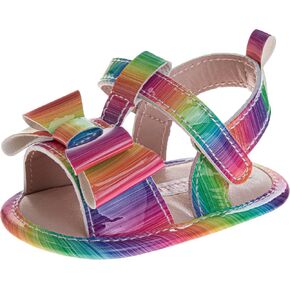 Josmo Baby Lightweight Sandals - Girls NewBorn SlipOn (Size 2-4 Infant)