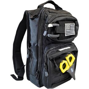 Beyond Fishing Tackle Backpack- The Voyager (All Black)