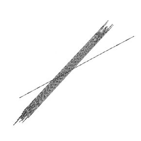Jewelers Saw Blades, 12pcs 5.12 * 0.04in Jewelry Saw Blades, Spiral Tooth Rolling Saw Blades for Cutting Carbon Steel, Copper, Aluminum and Other Metals (5# Saw Blade)