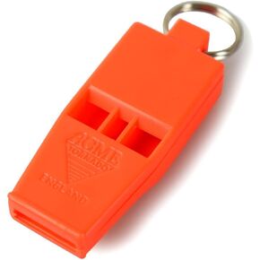THE ACME Slimline Tornado Model 636 122dBA Pealess Whistle BPA Free Plastic White. Small, Loud and Durable. Genuine Acme Whistle made in England