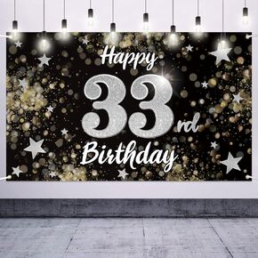 زينة عيد ميلاد سعيد 24، علامة خلفية كبيرة لعيد الميلاد باللونين الأسود والفضي، لافتة خلفية كبيرة لعيد الميلاد - هتافات حتى عمر 24 عامًا لتزيين حفلات عيد الميلاد.