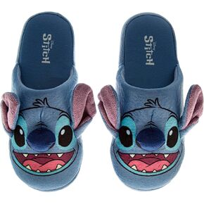 Disney Lilo and Stitch Women’s Clog Slippers - Soft, Cozy, Slip-On House Shoes for Ladies (Dual Sizing 5-10 US Womens)
