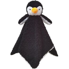 Baby Pink Penguin Soft Stuffed Animal Security Blanket, Plush Penguin Character Lovey Blanket, Baby Shower/Nursery Gift, Newborn Infant Toddler Snuggle Blankie for Boys Girls, 14 Inches