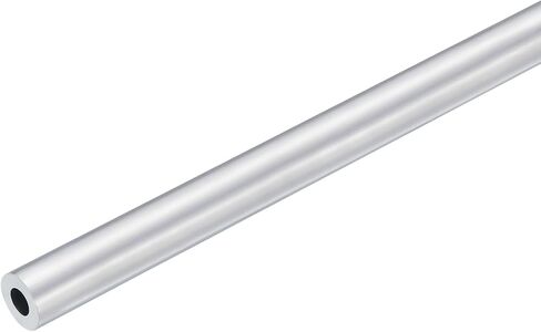 uxcell 6063 Aluminum Round Tube, 17mm OD 15mm Inner Dia 400mm Length Pipe Tubing for Industry DIY Projects in Saudi Arabia