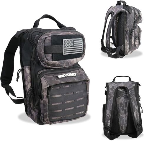 Beyond Fishing Tackle Backpack- The Voyager (All Black) in Kuwait