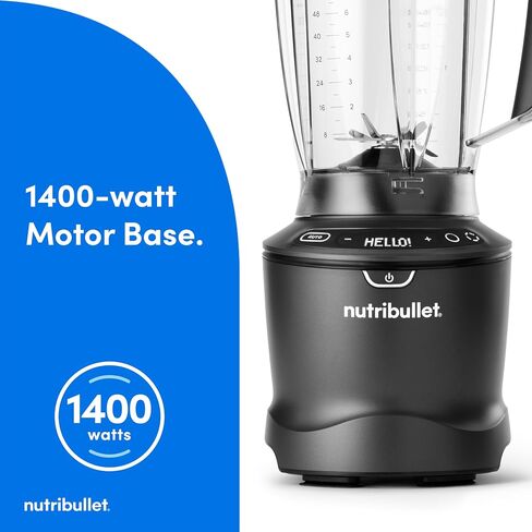 nutribullet SmartSense 5-speed, full-size blender, 1400 Watt- Black in Kuwait