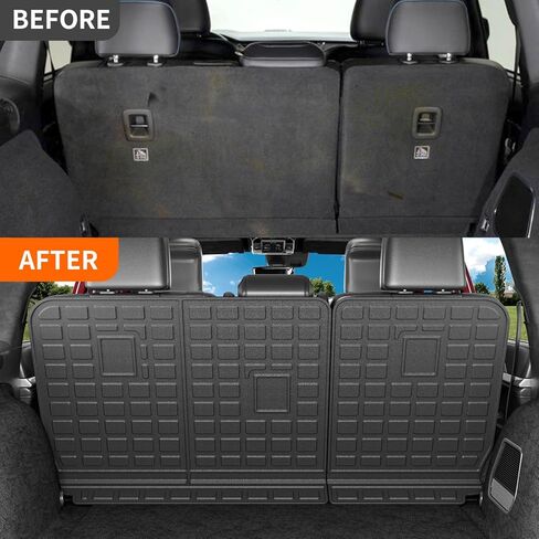powoq Floor Mat Compatible with 2022-2024 Jeep Grand Cherokee 5Seat Cargo Liner Trunk Mat Liner Backrest Mat Replacement for 2022-2024 Jeep Grand Cherokee Accessories(Trunk Mat+Backrest Mat+Floor Mat) in Kuwait