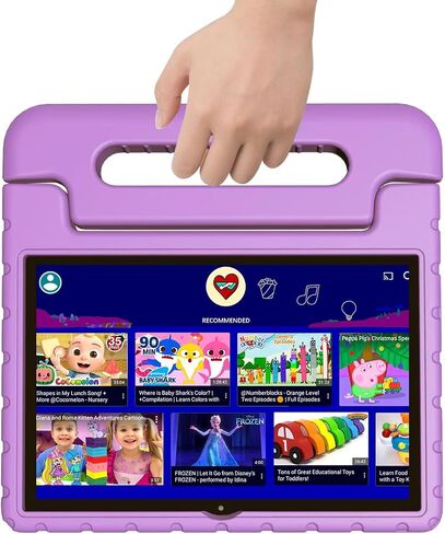 Tablet for Kids, 10 Inch Kids Tablet Android 13, 4GB+64GB, Octa-Core, WiFi 6, Big Battery, Google Kids Space, Parental Control 1280 * 800 HD Display Blue in Saudi Arabia