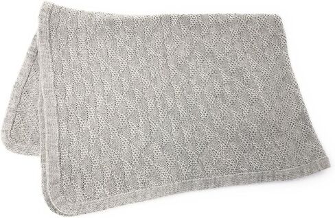 | Baby Blanket & Lap Throw,100% Baby Alpaca Wool, Unisex, Hypoallergenic, Dye Free, Pure & Natural (Cream) in Saudi Arabia