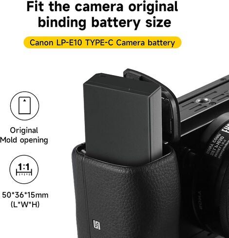 LP-E10 Battery USB Direct Charging for Canon EOS Rebel T3, T5, T6, T7, Kiss X50, Kiss X70, EOS 1100D, EOS 1200D, EOS 1300D, EOS 2000D Digital Camera in Saudi Arabia