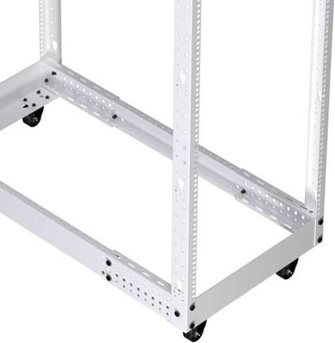 NavePoint 12U 4 Post Server Rack – Open Frame Rack for 19 Inch Equipment, Adjustable Depth 4-Post Network Rack with Casters Wheels, 12U Server Rack 1322lbs Capacity, Black in Kuwait