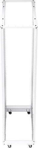 NavePoint 12U 4 Post Server Rack – Open Frame Rack for 19 Inch Equipment, Adjustable Depth 4-Post Network Rack with Casters Wheels, 12U Server Rack 1322lbs Capacity, Black in Kuwait