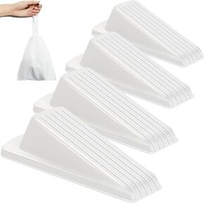 Door Stoppers - Premium Door Stops Heavy Duty Rubber Door Stoppers for Carpet with Storage Bag, Door Stoppers for Bottom of Door on Tile, Concrete, Carpet, Wooden Floor in Saudi Arabia