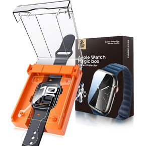 MAGIC JOHN for Apple Watch SE/6/5/4 Series 40mm Screen Protector, Ceramic Film Material Not Glass 7H, Easy Installation, Bubble Free, Anti-Scratch, HD Clear