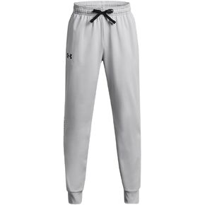 Under Armour Boys' Husky Brawler 2.0 Tapered Pants, (408) Academy / / White, Medium Plus
