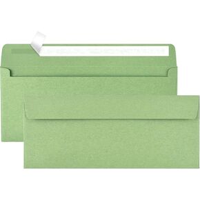 500 Count #10 Security Envelopes,Peel & Seal Windowless Business Envelopes,Security Tint Pattern for Mailing of Checks, Invoices, Documents - 4 1/8 x 9 1/2 Inch - White，Horchen