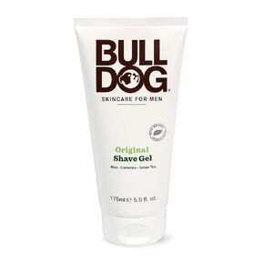 Bulldog Skincare for Men Original Shave Gel (Pack of 2) With 8 Essential Oils, Aloe Vera, Jojoba and Konjac Mannam, 5.9 fl. oz.