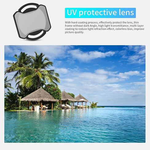 6 Pack ND Lens Filters Set for DJI Avata 2 Accessories | Plastics Gimbal Camera Lens Filters for DJI Avata 2 Outdoor Shooting and Video Production (CPL, UV, ND8, ND16, ND32, ND64) in Saudi Arabia