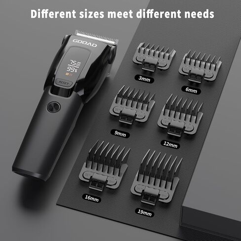 ماكينة قص شعر الكلاب لتصفيف المعطف السميك الثقيل، ماكينة تشذيب شعر الكلاب الكهربائية الهادئة، قابلة لإعادة الشحن، لاسلكية، ماكينة تشذيب شعر الكلاب أيضًا لشعر الحيوانات الأليفة حول الكفوف والعينين والأذنين والوجه in Kuwait