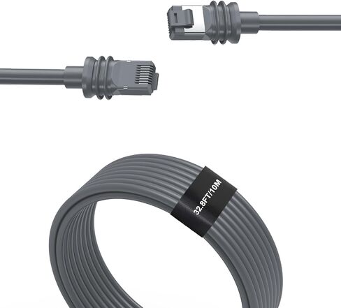 Wrugste Starlink Gen 3 Cable (9.8FT/3M) Gray Waterproof Starlink Replacement Cable for Indoor and Outdoor in Kuwait