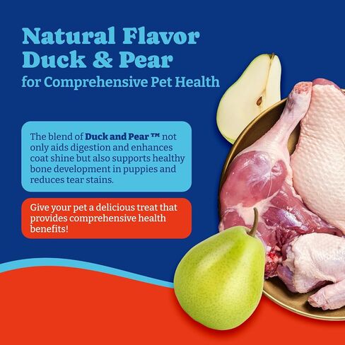 Joint Supplement for Dogs - Glucosamine for Dogs, with Chondroitin, MSM - Dog Pain Relief Anti-Inflammatory, Support Hip & Joint Health, Mobility - 180 Soft Chews, Duck & Pear Flavor in Kuwait