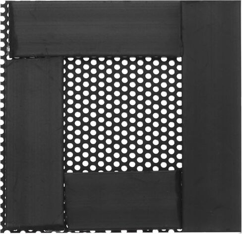 MECCANIXITY 2PCS PC Dust Filter, 400mmx150mm PVC Computer Case Cooler Dustproof Mesh Cover Fan Grills for Computer Chassis Speaker, Black in Saudi Arabia