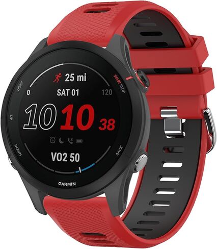 Vancle Bands Compatible with Garmin Forerunner 265 255 Watch Band, Garmin Vivoactive 4/Venu 3/Venu 2, Soft Silicone Sport Replacement Strap for Women Men in Saudi Arabia