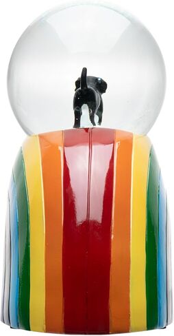 Pet Urn,Dog Urns for Ashes,Perfect Memorial Pet Urn with Rainbow Bridge Snow Globe Design… in Saudi Arabia