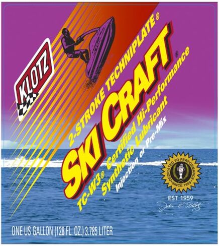 Outboard TechniPlate Synthetic Premix/Injector Oil for 2-Stroke TC-W3 Marine Engines – 1 Gallon KL-333 in Saudi Arabia