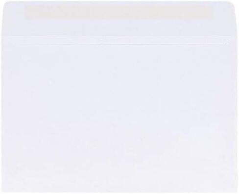100-Pack 6x9 Booklet Envelopes with Gummed Closure, 24lb White Wove Paper for Multi-Page Documents, Direct Mail Campaigns, and Professional Use. Stock Up and Save! (100) in Saudi Arabia