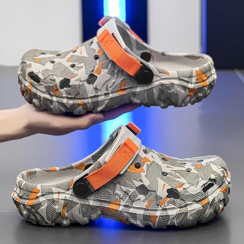 CERYTHRINA Mens Womens Garden Clogs Summer Sandals Lightweight Non Slip Walking Sport Shoes Unisex Adults Clog for Pool Beach Yard Kitchen Shower in Saudi Arabia