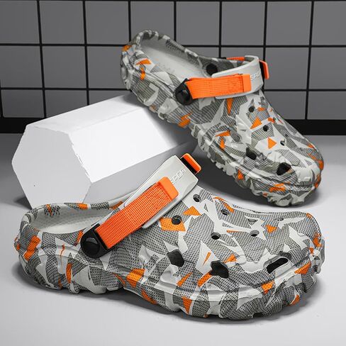 CERYTHRINA Mens Womens Garden Clogs Summer Sandals Lightweight Non Slip Walking Sport Shoes Unisex Adults Clog for Pool Beach Yard Kitchen Shower in Saudi Arabia