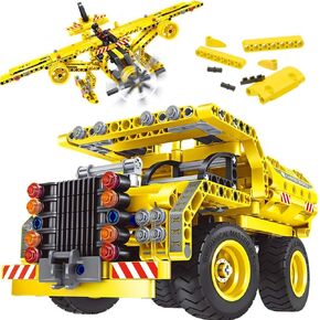 GILI Robot Building Remote Control Gift STEM Building Kit for Boys 8-12 - 3 in 1 Educational Toys for 6 7 8 9 10 11 12 + Year Old Boys Birthday Gifts for Kids - Tracked Racer Car Tank Robotics