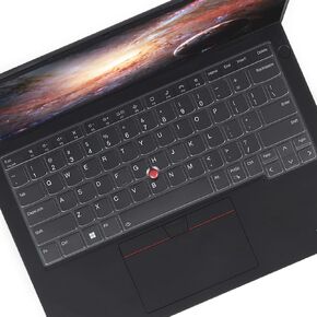 غطاء لوحة المفاتيح لعام 2024 2023 Lenovo Thinkpad x1 Carbon Gen 11/10 14 بوصة، Think Pad T14 T14s L14 P14s Gen 4/Gen 3، ThinkPad X1 Yoga Gen 8/7، E14 Gen 5 (لا يناسب T14 L14 P14s Gen 2 1، E14 Gen 4/3)-بولي يوريثان ملون