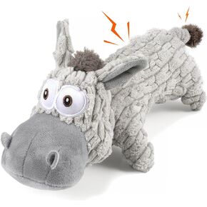 Large Dog Plush Dragon Crinkle Paper Squeaker Dog Toy ，for Aggressive Chewing Durable Dog Toys, Interactive Tug of War Dog Toys for Small, Medium and Large Dogs - Green Pteranodon