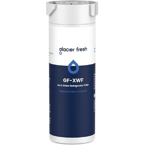 GLACIER FRESH XWF Replacement For GE XWF Refrigerator Water Filter Pack of 2