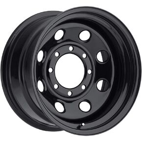 Vision 85 Soft 8 Black Wheel with Painted Finish (17x9"/8x165.1mm)