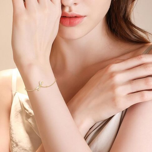 سوار عباد الشمس من الذهب الصلب عيار 14 قيراط، سوار You Are My Sunshine، هدية مجوهرات عباد الشمس للنساء in Kuwait