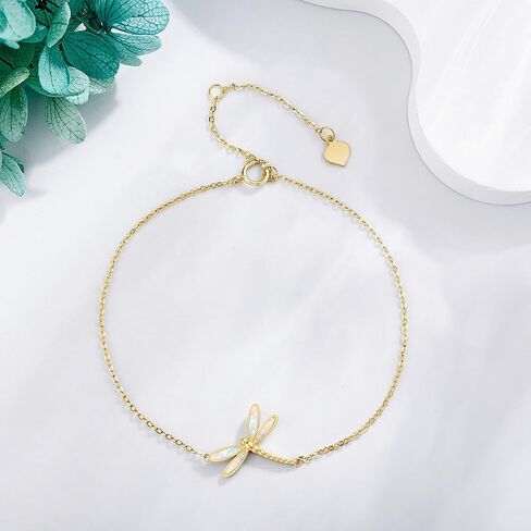 سوار عباد الشمس من الذهب الصلب عيار 14 قيراط، سوار You Are My Sunshine، هدية مجوهرات عباد الشمس للنساء in Kuwait