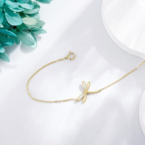 سوار عباد الشمس من الذهب الصلب عيار 14 قيراط، سوار You Are My Sunshine، هدية مجوهرات عباد الشمس للنساء in Kuwait