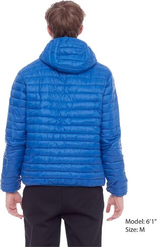 Alpine North Men’s Vegan Down Packable Puffer - Lightweight, Weather-Resistant Jacket with Hood For Men with Carry Bag in Saudi Arabia