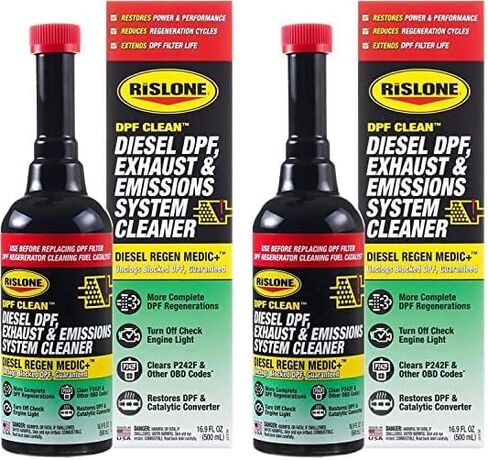 ريسلون DPF Clean Diesel DPF، منظف نظام العادم والانبعاثات، 4 عبوات in Saudi Arabia
