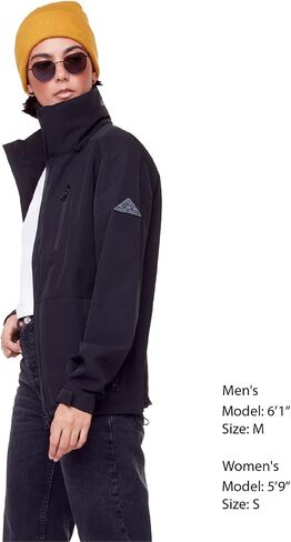 Alpine North Unisex Rain Shell - Midweight, Relaxed Fit - Water Repellent & Wind Resistant Recycled Jacket For Men & Women in Kuwait