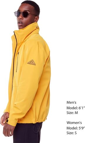 Alpine North Unisex Rain Shell - Midweight, Relaxed Fit - Water Repellent & Wind Resistant Recycled Jacket For Men & Women in Saudi Arabia